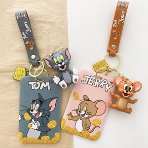 BRAND NEW WOT Tom & Jerry ID Keychain